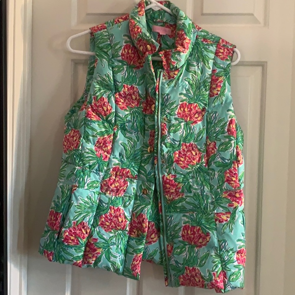 Lilly Pulitzer puffy vest